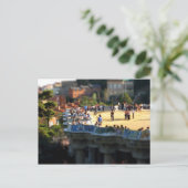 Carte Postale Park Guell (Debout devant)