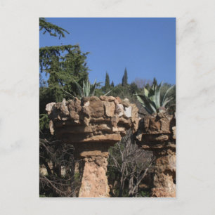 Carte Postale Park Güell, Barcelone