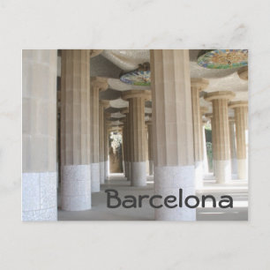 Carte Postale Park Güell, Barcelone