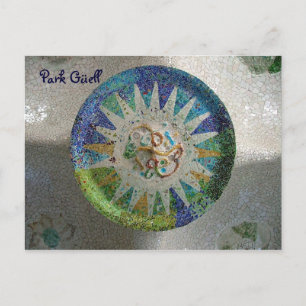 Carte Postale Park Güell - Customisé