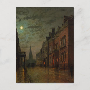 Carte Postale Park Row, Leeds de John Atkinson Grimshaw