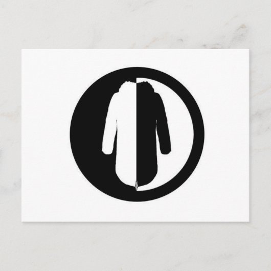 Carte Postale Parka Power est un motif rétro-moderne cool (Devant)