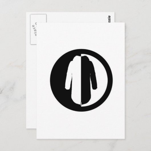 Carte Postale Parka Power est un motif rétro-moderne cool (Devant / Derrière)