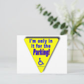 Carte Postale parking (Debout devant)
