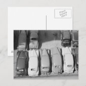 Carte Postale Parking, 1940 (Devant / Derrière)
