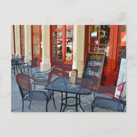 Carte Postale Parking pour mari à Charleston (Devant)