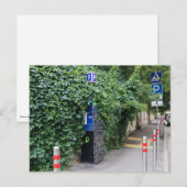 Carte Postale Parkométrique (Devant / Derrière)