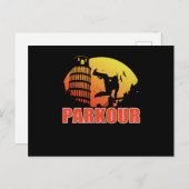 Carte Postale Parkour (Devant / Derrière)