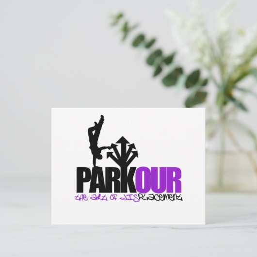 Carte Postale Parkour (Debout devant)