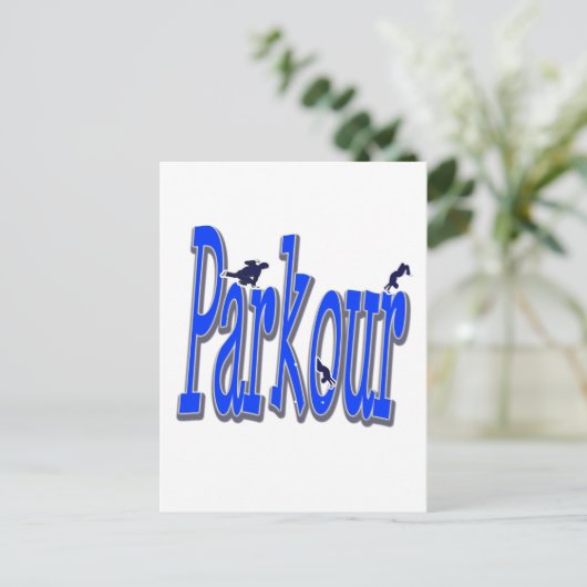 Carte Postale Parkour (Debout devant)