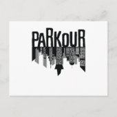 Carte Postale Parkour Skyline (Devant)