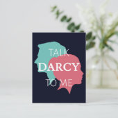 Carte Postale Parle Darcy à moi IV (Debout devant)