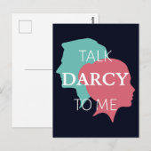 Carte Postale Parle Darcy à moi IV (Devant / Derrière)