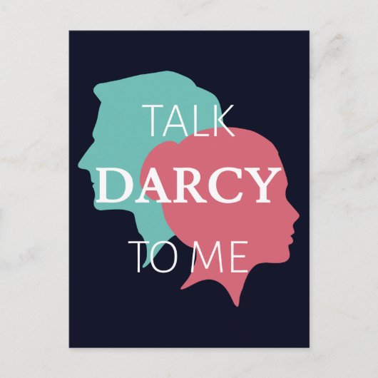 Carte Postale Parle Darcy à moi IV (Devant)