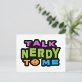 Carte Postale Parle Nerdy (Debout devant)