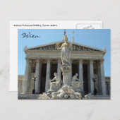 Carte Postale parlement austria wien (Devant / Derrière)