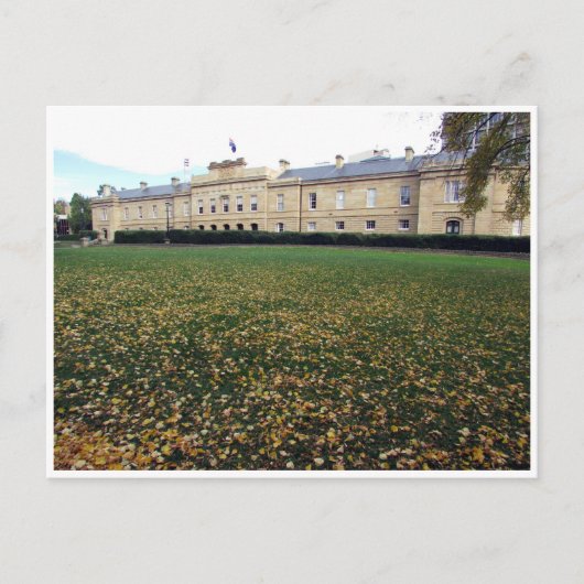 Carte Postale parlement automne (Devant)