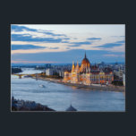 Carte Postale Parlement de Budapest<br><div class="desc">Das Parlamentsgebäude von Ungarn à Budapest an der Donau</div>