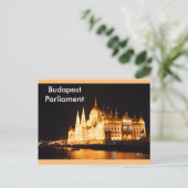 Carte Postale Parlement de Budapest (Debout devant)