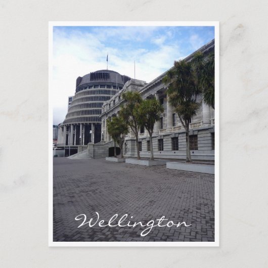 Carte Postale parlement de nz wellington (Devant)