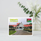 Carte Postale Parlement de Vanuatu (Debout devant)