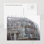 Carte Postale parlement écossais bldg (Devant / Derrière)