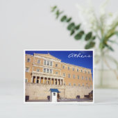 Carte Postale parlement grec d'athènes (Debout devant)