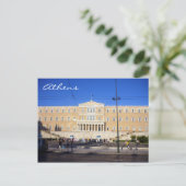 Carte Postale parlement hellénique athens (Debout devant)
