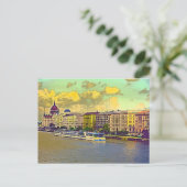 Carte Postale Parlement hongrois (Debout devant)