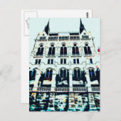 Carte Postale Parlement hongrois (Devant / Derrière)