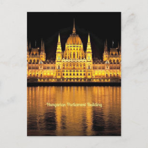 Carte Postale Parlement hongrois 