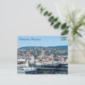 Carte Postale Parlement hongrois - Budapest, Hongrie (Debout devant)