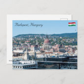Carte Postale Parlement hongrois - Budapest, Hongrie (Devant / Derrière)