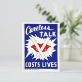 Carte Postale Parler avec soin (Debout devant)