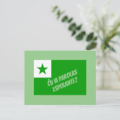 Carte Postale Parlez-vous Esperanto? (Debout devant)