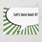 Carte Postale parlons taco (Devant)