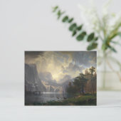 Carte Postale Parmi La Sierra Nevada Par Albert Bierstadt (Debout devant)