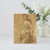 Carte Postale Parnasse, Muse dansante d'Andrea Mantegna (Debout devant)