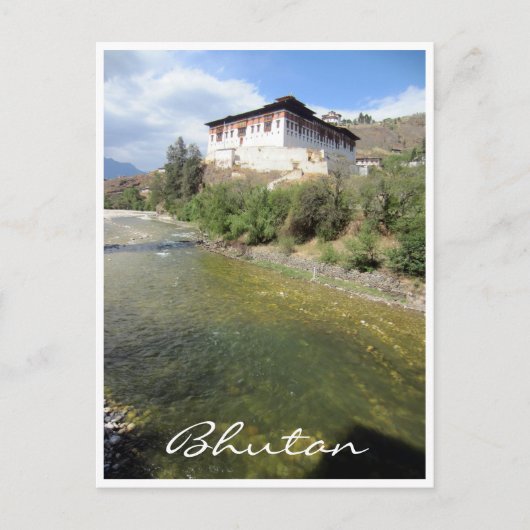Carte Postale paro dzong bhutan (Devant)