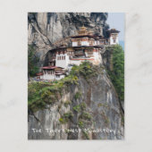 Carte Postale Paro Taktsang : Le monastère du nid de tigre - Bho (Devant)