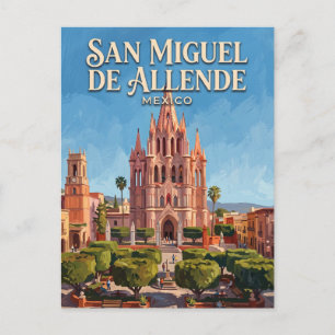 Carte Postale Paroisse de San Miguel Arcángel Mexique