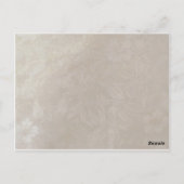 Carte Postale Paroles de la princesse Tiana (Dos)