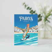 Carte Postale Paros Grèce (Debout devant)