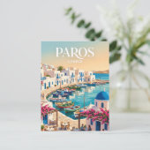 Carte Postale Paros Grèce (Debout devant)