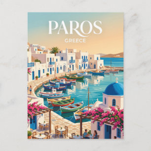 Carte Postale Paros Grèce