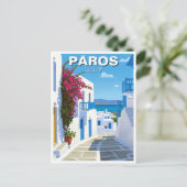 Carte Postale Paros Grèce Island Travel (Debout devant)