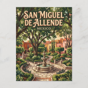 Carte Postale Parque Benito Juárez Mexique