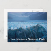 Carte Postale Parque Nacional Los Glaciares (Devant / Derrière)
