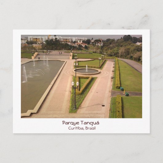 Carte Postale Parque Tanguá - Curitiba, Brésil (Devant)