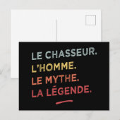 Carte Postale Parrain édition limitée (Devant / Derrière)